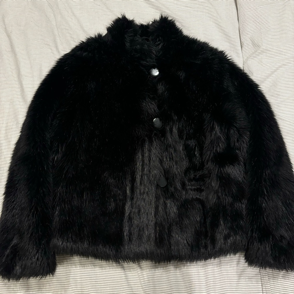 Vintage Faux Fur Jacket